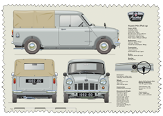 Austin Mini Pick-up (with tilt) 1961-69 Glass Cleaning Cloth